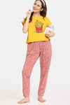 Rosaline Bon Appetit Knit Cotton Pyjama - Dusty Rose — thumbnail 4